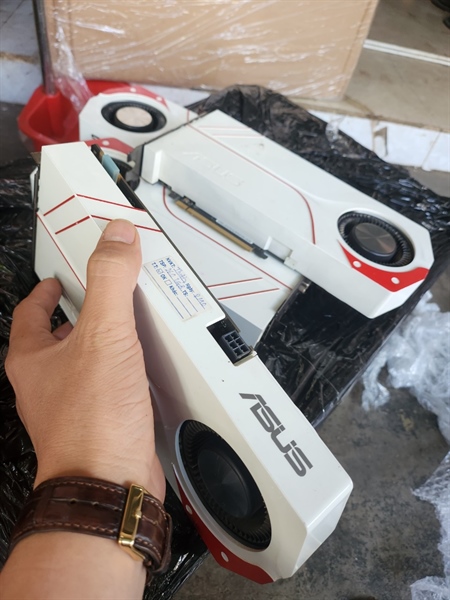 VGA ASUS TURBO GTX960 OC 2GB GD5 Trắng