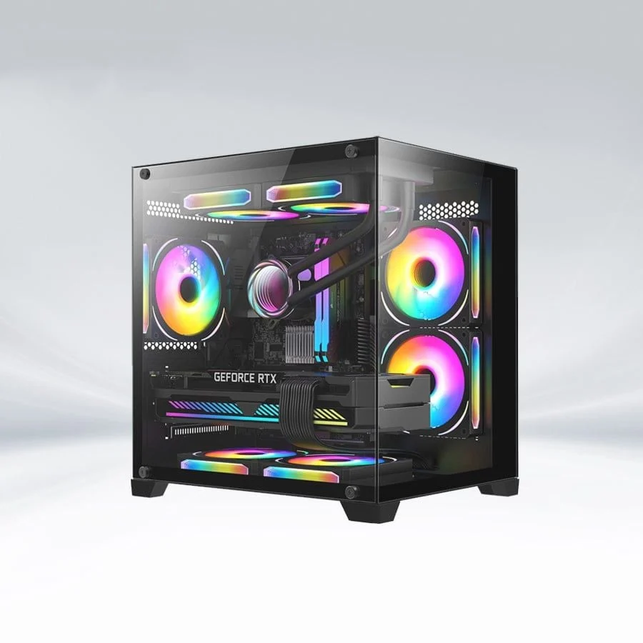 Bể cá lớn 3fan top CPC-X37B - CoolerPlus M-ATX