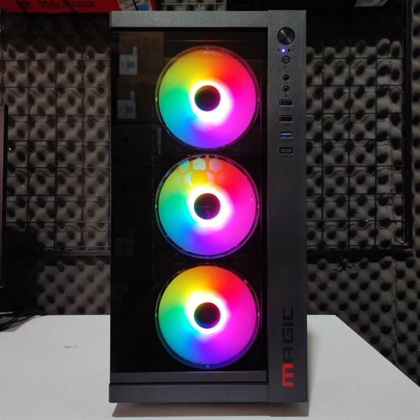 Case Gaming Magic GM-01 ( sẵn 3 fan led )