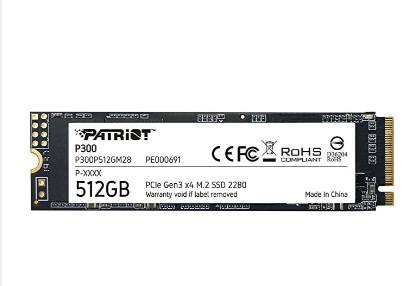 Ổ CỨNG SSD PATRIOT NVME 512GB MỚI