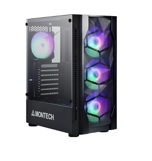 Thùng máy Case Montech X1 Black (Đen)