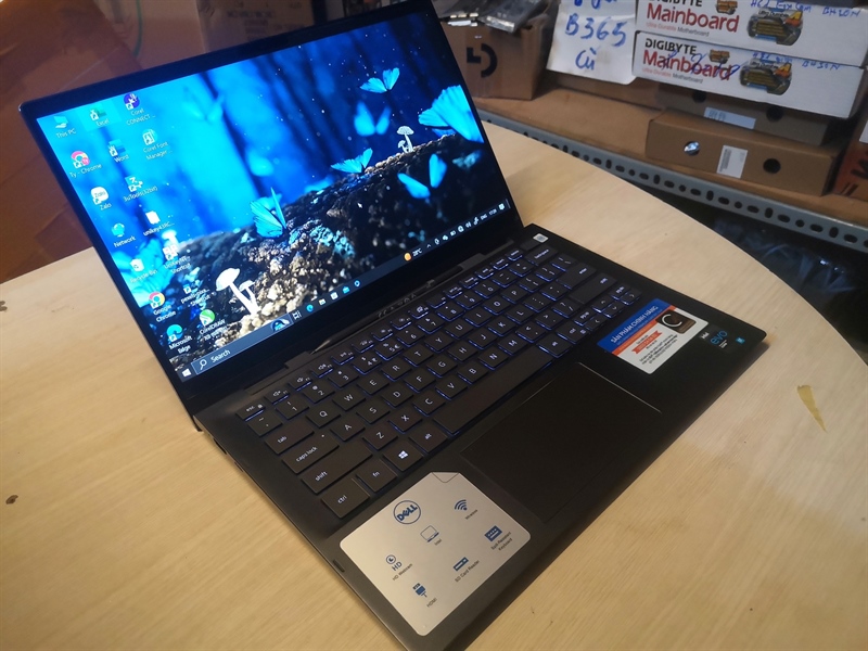 Laptop dell 7306 i7 1165g7 ram 16g ssd nvme 512g có bút cảm ứng