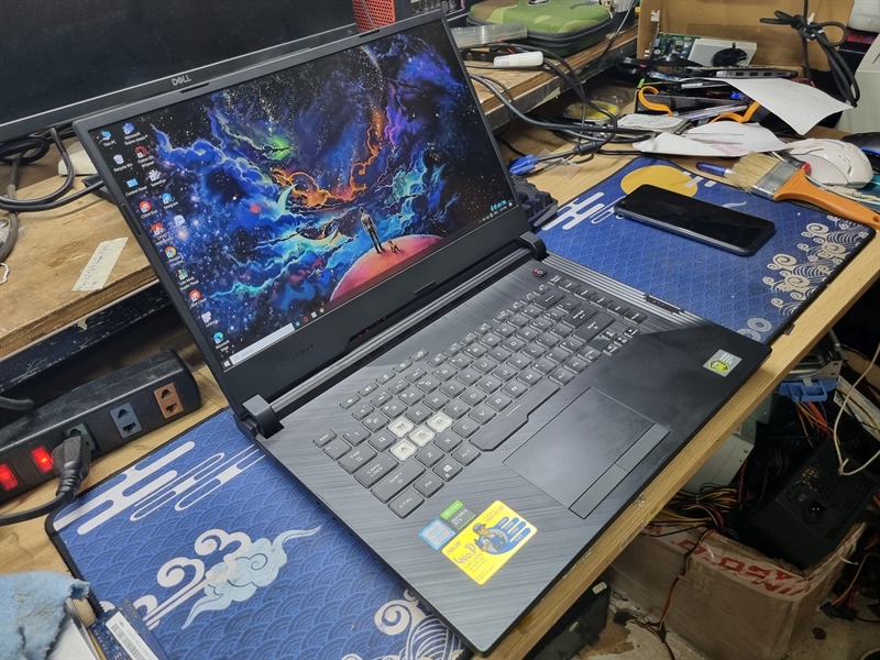 Máy tính Laptop Asus rog strix g531gd i5- 9300h ram pc4 16gb ssd 240gb car gtx 1050