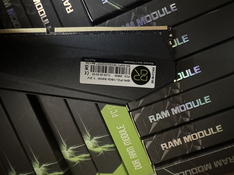RAM BillionR PC BR 16G DDR4 BUS 3200 CL22DDR4 Tản nhiệt thép