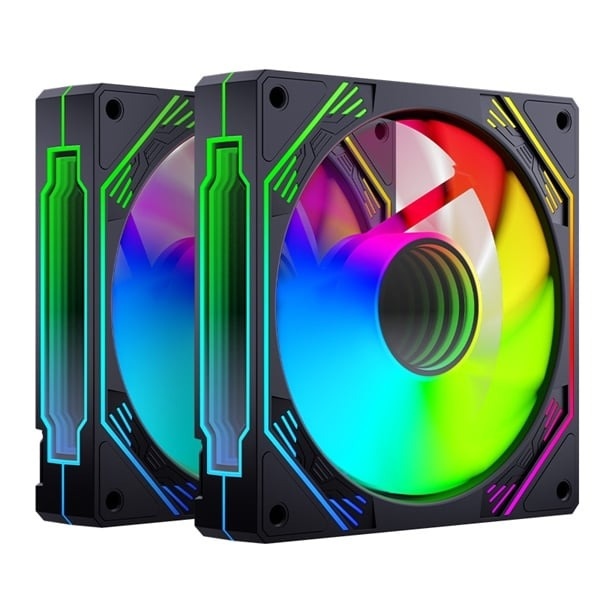 Fan magic SnowMan F120 Modex 4Pin Black (01)