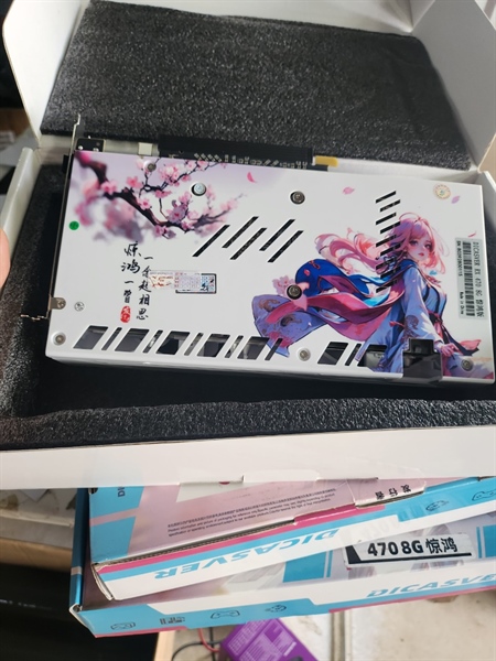 Vga Rx470 8G 256 bit BH 24 tháng FUll BOX hoạt hình