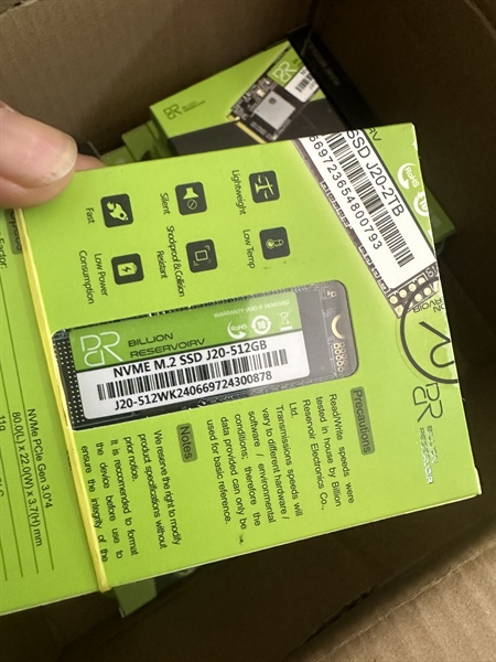 Ổ cứng SSD Billion 512GB Reservoir NVME M2