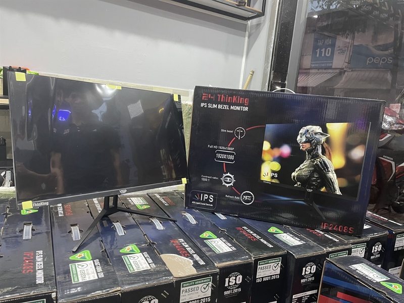 Màn Hình 23.8 inch VSP IP2404S (FHD/IPS/75Hz/5ms/250nits/HDMI+VGA/Phẳng)