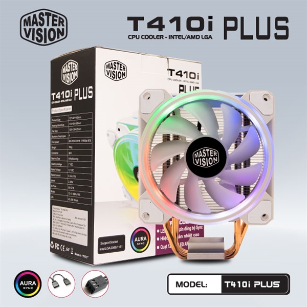 TẢN NHIỆT CPU COOLER MASTER T410 PLUS