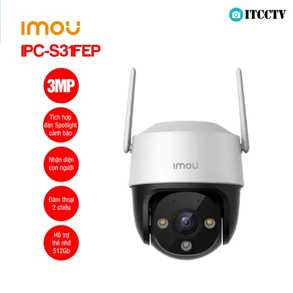 Camera WIFI IMOU IPC-S31FEP Full Color
