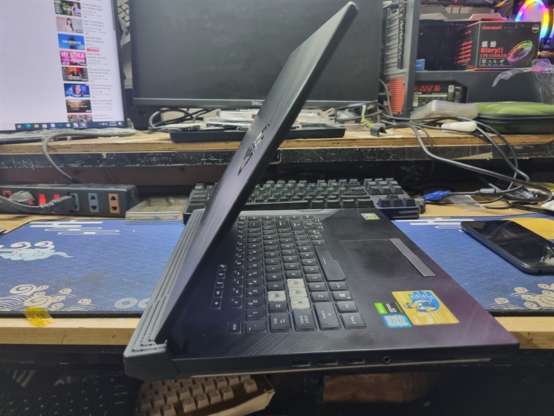 Máy tính Laptop Asus rog strix g531gd i5- 9300h ram pc4 16gb ssd 240gb car gtx 1050