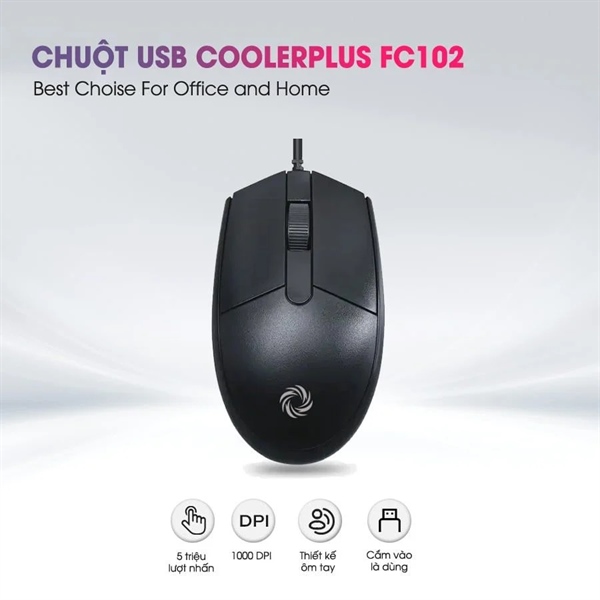 Chuột Coolerplus CPM-FC102