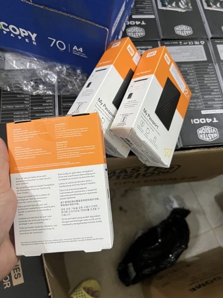 Ổ cứng WD My Passport 2TB black new model