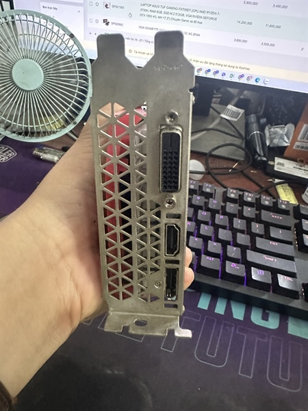 Card màn hình Colorful GeForce GTX 1650 NB 4GD6-V