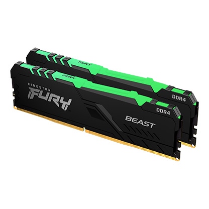 Ram 4 32G/3200 Kingston Hyperx Fury Beast RGB 1x32G (EAN 740617319125) (KF432C16BBA/32) BH 36T