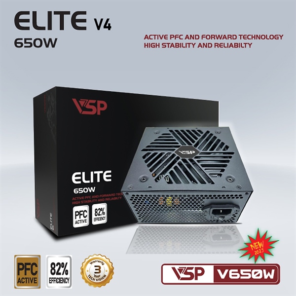 Nguồn VSP Active AFC Elite V650W