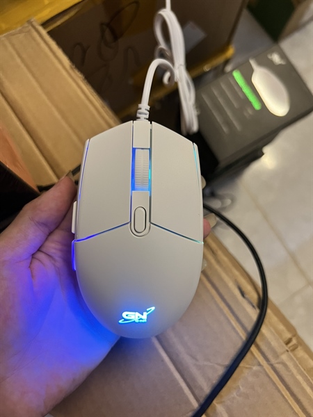 Chuột Gaming G-Net GM103 USB RGB TRẮNG