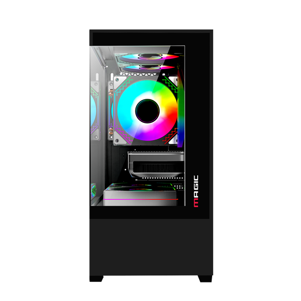 CASE MAGIC MIX BLACK (M-ATX)