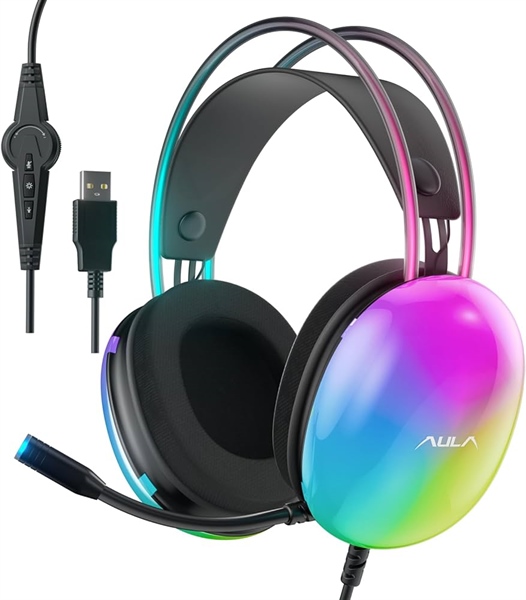 Tai Nghe Gaming Aula S505 7.1 Led RGB