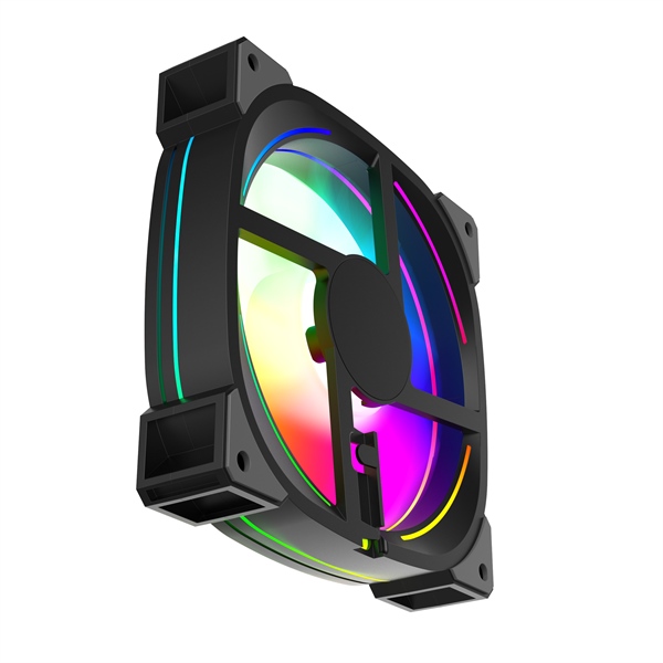 Bộ Fan F2 Đen vô cực 1 bộ 5 cái + điều kiển + hub